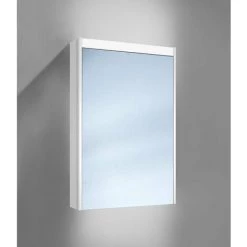 Schneider O-line LED Armoire De Toilette 012 50/1/LED, éclairage Haut Et Bas, Exécution: Norme UE/corps Blanc - 164.251.02.02