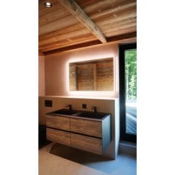 Schneider A-line Miroir Lumineux LED, 120x76cm, 166.320.01., Coloris: Argent AnodisÃ© - 166.320.01.50 -SCHNEIDER Soldes 25062734 3