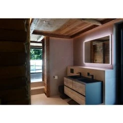 Schneider A-line Miroir Lumineux LED, 120x76cm, 166.320.01., Coloris: Argent AnodisÃ© - 166.320.01.50 -SCHNEIDER Soldes 25062734 4