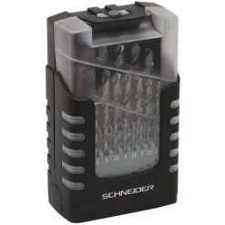 COFFRET 25 FORETS ACIER M35 -COBALT- SCHNEIDER PROFESSIONNEL -50605