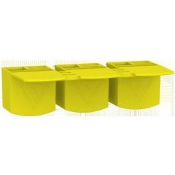 SCHNEIDER Acti9 IDT40 - Lot De 12 Isolateurs - Pour Dent De Répartiteur Horizontal