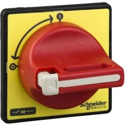 SCHNEIDER Commande Rotative Frontale KCD Pour VN12, VN20, V02 à V2 Poignée Rouge - KCD1PZ