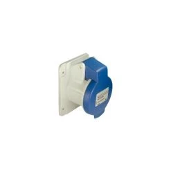 SCHNEIDER PratiKa - Socle Prise Industrielle Droite - 32A - IP44 - 220 - 5P - Vis - PKF32G425