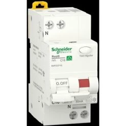 SCHNEIDER Resi9 XP - Disjoncteur Différentiel - 1P+N - 16A - 30mA - Courbe C - Type Fsi