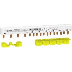 SCHNEIDER Resi9 XP - Peigne Monobloc - 3P+N - 63A - 10 Modules - Cache Dents 5M