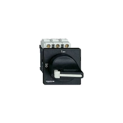SCHNEIDER Interrupteursectionneur VBD 3P 690 V 25 A Poignée Noire Cadenassable - VBD0 3 SCHNEIDER Interrupteursectionneur VBD 3P 690 V 25 A Poignée Noire Cadenassable - VBD0