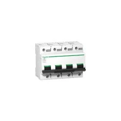 SCHNEIDER Disjoncteur C120N 4P 125 A, Courbe C, 10 KA - A9N18376