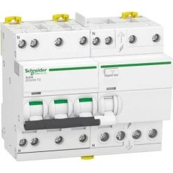 SCHNEIDER Acti9 IDD40N - Disjoncteur Différentiel Tête De Groupe - 3P+N C 20A 10kA 30mA AC (A9DV3720)