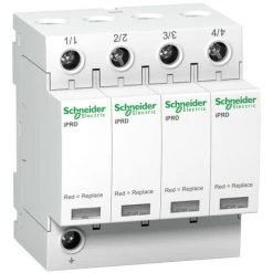 SCHNEIDER Acti9 - Parafoudre IPRD 20r - 20kA - 460V - 4P - IT Avec Report De Signalisation (A9L20421)