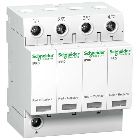 SCHNEIDER Acti9 - Parafoudre IPRD 20r - 20kA - 460V - 4P - IT Avec Report De Signalisation (A9L20421) 3 SCHNEIDER Acti9 - Parafoudre IPRD 20r - 20kA - 460V - 4P - IT Avec Report De Signalisation (A9L20421)