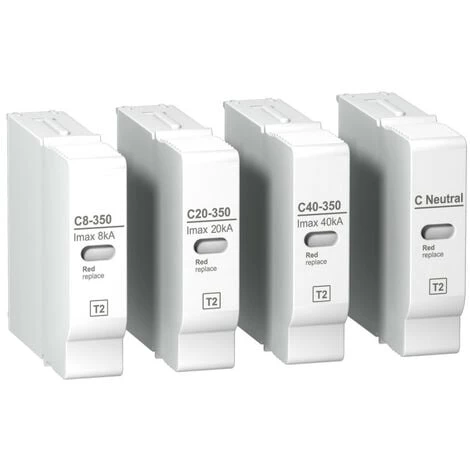 SCHNEIDER Cartouche Pour Pararfoudre C 40-350 1,4kV (A9L16310) 3 SCHNEIDER Cartouche Pour Pararfoudre C 40-350 1,4kV (A9L16310)