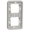 SCHNEIDER Mureva Styl - Cadre 2 Postes Vertical - Encastré - IP55 - IK08 - Blanc (MUR39151) 1 SCHNEIDER Mureva Styl - Cadre 2 Postes Vertical - Encastré - IP55 - IK08 - Blanc (MUR39151) -SCHNEIDER Soldes 31839889 1