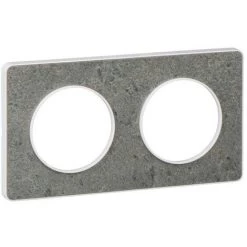 SCHNEIDER Odace Touch, Plaque Pierre Galet 2 Postes Horiz./vert. Entraxe 71mm (S520804U)