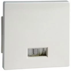 SCHNEIDER Aquadesign - Enjoliveur Pour Commande Lumineuse Simple - Blanc (MTN343819)