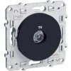 SCHNEIDER Odace Anthracite, Prise Télévision Simple (S540645-445) 1 SCHNEIDER Odace Anthracite, Prise Télévision Simple (S540645-445) -SCHNEIDER Soldes 31840064 1