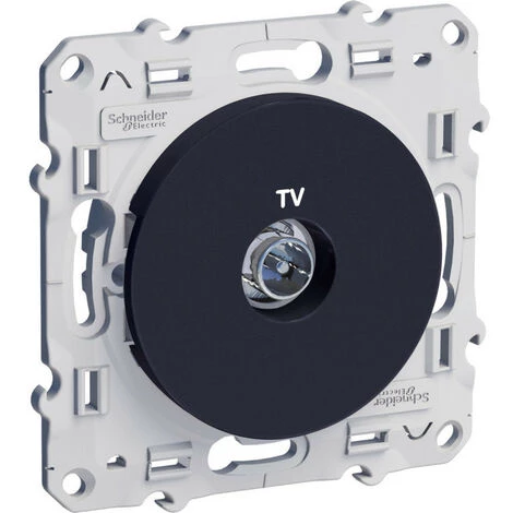 SCHNEIDER Odace Anthracite, Prise Télévision Simple (S540645-445) 3 SCHNEIDER Odace Anthracite, Prise Télévision Simple (S540645-445)