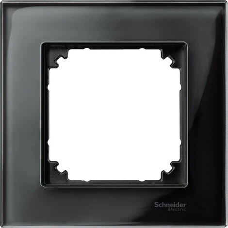 SCHNEIDER Merten M-Plan - Plaque De Finition - 1 Poste - Verre Noir (MTN404103) 3 SCHNEIDER Merten M-Plan - Plaque De Finition - 1 Poste - Verre Noir (MTN404103)
