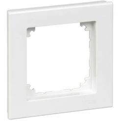 SCHNEIDER Merten M-Plan - Plaque De Finition - 1 Poste - Blanc Antimicrobien Brillant (MTN515125)