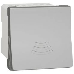 SCHNEIDER Unica - Sonnette électronique - 70dB/1m - 5 Mélodies - 2 Mod - Alu - Méca Seul (NU378630)