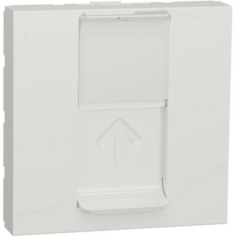 SCHNEIDER Unica - Prise Pour 1 RJ45 S-One - Spéciale Goulotte - 2 Mod - Blanc - Méca Seul (NU941118T) 3 SCHNEIDER Unica - Prise Pour 1 RJ45 S-One - Spéciale Goulotte - 2 Mod - Blanc - Méca Seul (NU941118T)