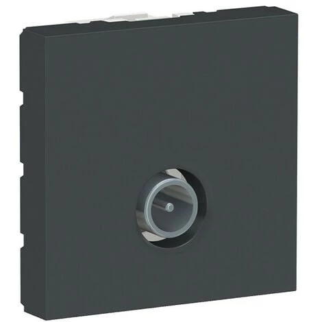 SCHNEIDER Unica - Prise Télévision - TV Mâle - Individuel - 2 Mod - Anthracite - Méca Seul (NU346254) 3 SCHNEIDER Unica - Prise Télévision - TV Mâle - Individuel - 2 Mod - Anthracite - Méca Seul (NU346254)