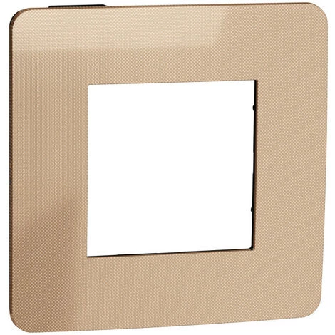 SCHNEIDER Unica Studio Métal - Plaque De Finition - Cuivre Liseré Anthracite - 1 Poste (NU280258) 3 SCHNEIDER Unica Studio Métal - Plaque De Finition - Cuivre Liseré Anthracite - 1 Poste (NU280258)