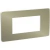 SCHNEIDER Unica Studio Métal - Plaque De Finition - Bronze Liseré Blanc - 4 Modules (NU281450) 1 SCHNEIDER Unica Studio Métal - Plaque De Finition - Bronze Liseré Blanc - 4 Modules (NU281450) -SCHNEIDER Soldes 31840291 1