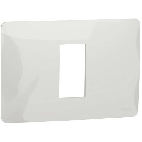 SCHNEIDER Unica Studio - Plaque De Finition - Blanc - 1 Module (NU210118) 3 SCHNEIDER Unica Studio - Plaque De Finition - Blanc - 1 Module (NU210118)