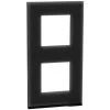 SCHNEIDER Unica Pure - Plaque De Finition - Givre Noir Liseré Anthraci - 2postes Verticaux (NU6004V86) 1 SCHNEIDER Unica Pure - Plaque De Finition - Givre Noir Liseré Anthraci - 2postes Verticaux (NU6004V86) -SCHNEIDER Soldes 31840314 1
