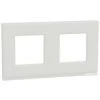 SCHNEIDER Unica Pure - Plaque De Finition - Givre Blanc Liseré Blanc - 2 Postes (NU600485) 2 SCHNEIDER Unica Pure - Plaque De Finition - Givre Blanc Liseré Blanc - 2 Postes (NU600485) -SCHNEIDER Soldes 31840316 1