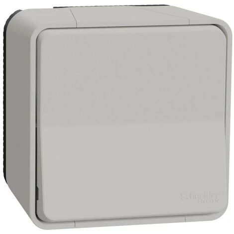 SCHNEIDER Mureva Styl - Bouton Poussoir - Complet Saillie - IP55 -IK08 Connex Auto - Blanc (MUR39026) 3 SCHNEIDER Mureva Styl - Bouton Poussoir - Complet Saillie - IP55 -IK08 Connex Auto - Blanc (MUR39026)