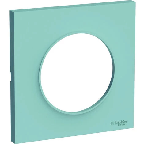 SCHNEIDER Odace Styl Plaque Bleu Cian 1 Poste (S520702C) 3 SCHNEIDER Odace Styl Plaque Bleu Cian 1 Poste (S520702C)