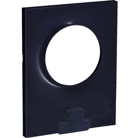 SCHNEIDER Odace Styl Pratic - Plaque Avec Pince Multi-usage - 1 Poste - Anthracite (S540742) 3 SCHNEIDER Odace Styl Pratic - Plaque Avec Pince Multi-usage - 1 Poste - Anthracite (S540742)