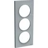 SCHNEIDER Odace Styl - Plaque 3 Postes - Gris Pierre - Entraxe 57mm Vertical (S520716A1) 1 SCHNEIDER Odace Styl - Plaque 3 Postes - Gris Pierre - Entraxe 57mm Vertical (S520716A1) -SCHNEIDER Soldes 31840460 1