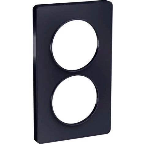 SCHNEIDER Odace Touch, Plaque Anthracite 2 Postes Verticaux Entraxe 57mm (S540814) 3 SCHNEIDER Odace Touch, Plaque Anthracite 2 Postes Verticaux Entraxe 57mm (S540814)