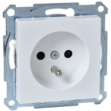 SCHNEIDER Merten M-Plan - Prise 2P+T - NF - Borne Auto - Blanc Antimicrobien (MTN2500-0325) 3 SCHNEIDER Merten M-Plan - Prise 2P+T - NF - Borne Auto - Blanc Antimicrobien (MTN2500-0325)