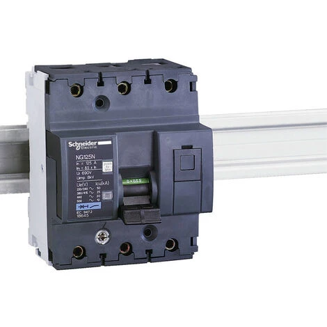 SCHNEIDER Multi9 NG125N - Disjoncteur Modulaire - 3P - 10A - Courbe C (18632) 3 SCHNEIDER Multi9 NG125N - Disjoncteur Modulaire - 3P - 10A - Courbe C (18632)
