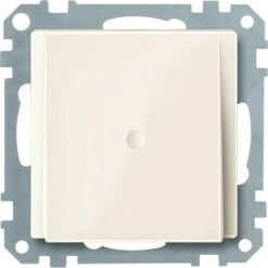 SCHNEIDER Merten M-Plan - Enjoliveur Pour Prise Téléphone - Sable Brillant (MTN296844)