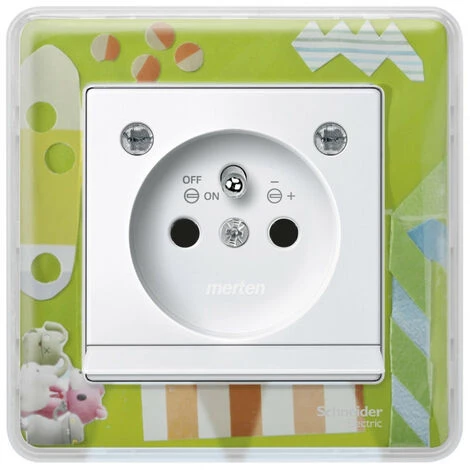 SCHNEIDER Merten M-Plan - Prise 2P+T - NF - Borne Auto - Band. Bal.- Blanc Pol. Brillant (MTN2504-0319) 4 SCHNEIDER Merten M-Plan - Prise 2P+T - NF - Borne Auto - Band. Bal.- Blanc Pol. Brillant (MTN2504-0319) – Image 2