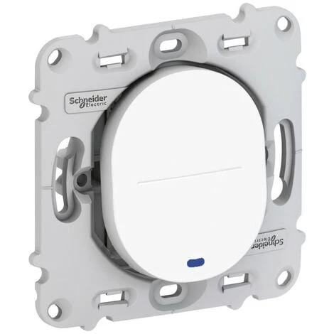 SCHNEIDER Ovalis - Interrupteur Va Et Vient - 10AX - Lumineux - Sans Plaque De Finition (S261263) 3 SCHNEIDER Ovalis - Interrupteur Va Et Vient - 10AX - Lumineux - Sans Plaque De Finition (S261263)
