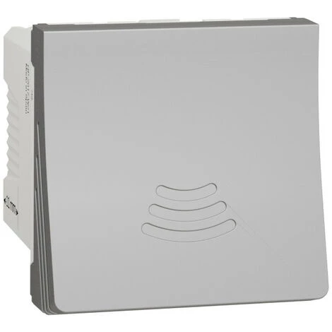 SCHNEIDER Unica - Buzzer - 76-80dB/1m - 230vca - 2 Modules - Alu - Mécanisme Seul (NU378530) 3 SCHNEIDER Unica - Buzzer - 76-80dB/1m - 230vca - 2 Modules - Alu - Mécanisme Seul (NU378530)