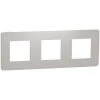 SCHNEIDER Unica Studio Color - Plaque De Finition - Gris Pierre Liseré Blanc - 3 Postes (NU280624) 1 SCHNEIDER Unica Studio Color - Plaque De Finition - Gris Pierre Liseré Blanc - 3 Postes (NU280624) -SCHNEIDER Soldes 31840761 1