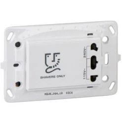 SCHNEIDER Unica Blanc - Prise Rasoir (MGU5.064.18)