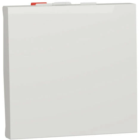 SCHNEIDER Unica - Va-et-vient - 10A - Connex Rapide - 2 Mod - Blanc Antimicrob - Méca Seul (NU320320) 3 SCHNEIDER Unica - Va-et-vient - 10A - Connex Rapide - 2 Mod - Blanc Antimicrob - Méca Seul (NU320320)