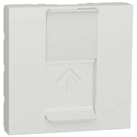 SCHNEIDER Unica - Prise Pour 1 RJ45 S-One - 2 Mod - Blanc Antimicrobien - Méca Seul (NU941120) 3 SCHNEIDER Unica - Prise Pour 1 RJ45 S-One - 2 Mod - Blanc Antimicrobien - Méca Seul (NU941120)