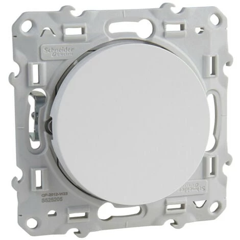 SCHNEIDER Odace, Permutateur Blanc, 10 A, à Griffes (S525205) 3 SCHNEIDER Odace, Permutateur Blanc, 10 A, à Griffes (S525205)