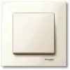 SCHNEIDER Merten M-Plan - Enjoliveur Pour Commande Simple D'éclairage - Sable Brillant (MTN432144)