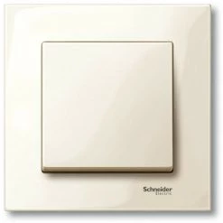 SCHNEIDER Merten M-Plan - Enjoliveur Pour Commande Simple D'éclairage - Sable Brillant (MTN432144)