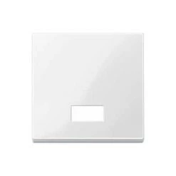 SCHNEIDER Merten M-Plan - Enjoliv. Commande Lumineuse Simple D'éclairage - Blanc Brill. (MTN432819)