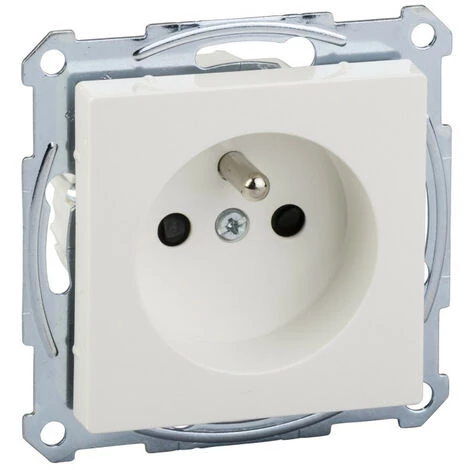 SCHNEIDER Merten M-Plan - Prise 2P+T - NF - Borne Auto - Blanc Polaire Brillant (MTN2500-0319) 3 SCHNEIDER Merten M-Plan - Prise 2P+T - NF - Borne Auto - Blanc Polaire Brillant (MTN2500-0319)